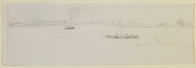 Near Mayence, 1858 by James Abbott McNeill Whistler